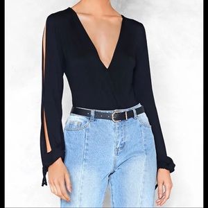 Nasty Gal bodysuit WITH TAGS - never worn